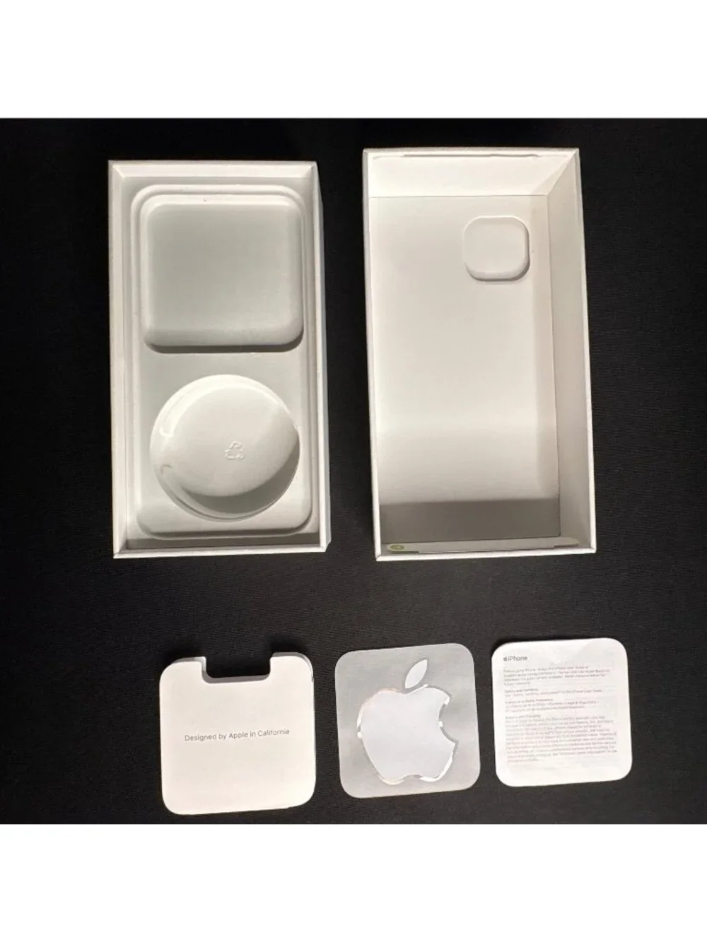 Apple iPhone 8 Plus Gold Box Inserts Apple Sticker Empty Box Only Model A1864